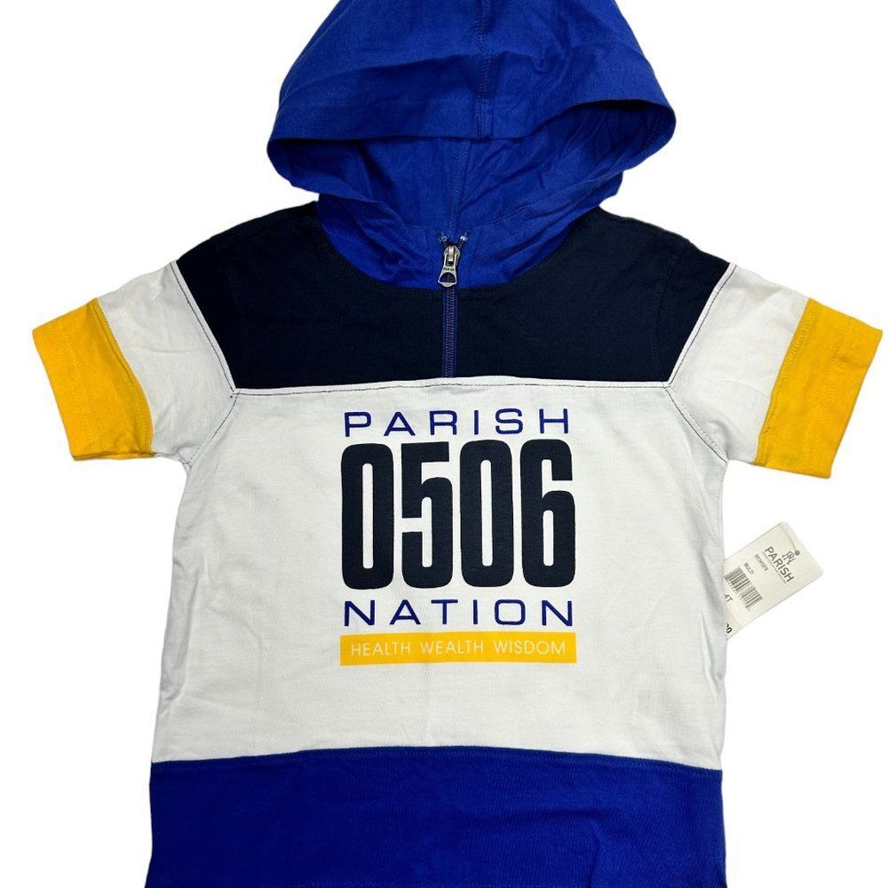 Parish Nation Hooded Colorblock Tee (4T)